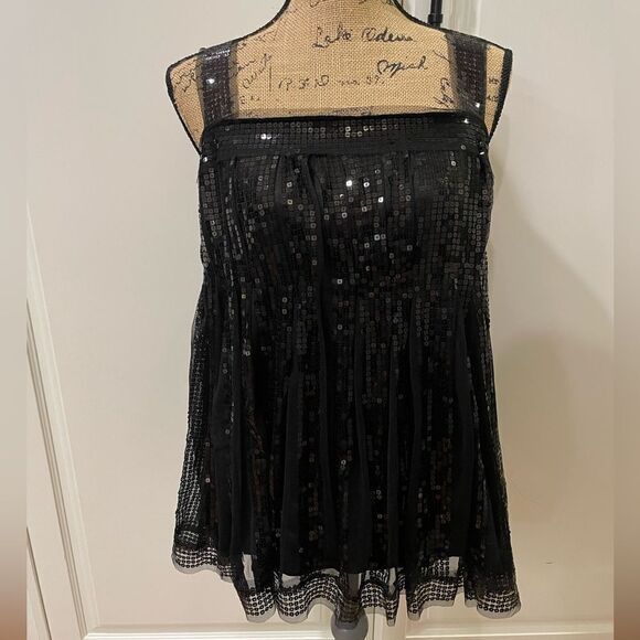 Max Studio Sequins tank top sz XL - Picture 1 of 4